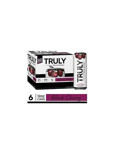 Truly Hard Seltzer Black Cherry