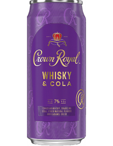 Crown Royal Whiskey & Cola Cocktail
