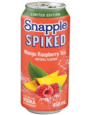 Snapple Spiked Mango Raspberry Tea