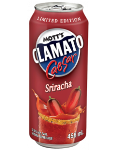 Mott Clamato Ceaser Sriracha