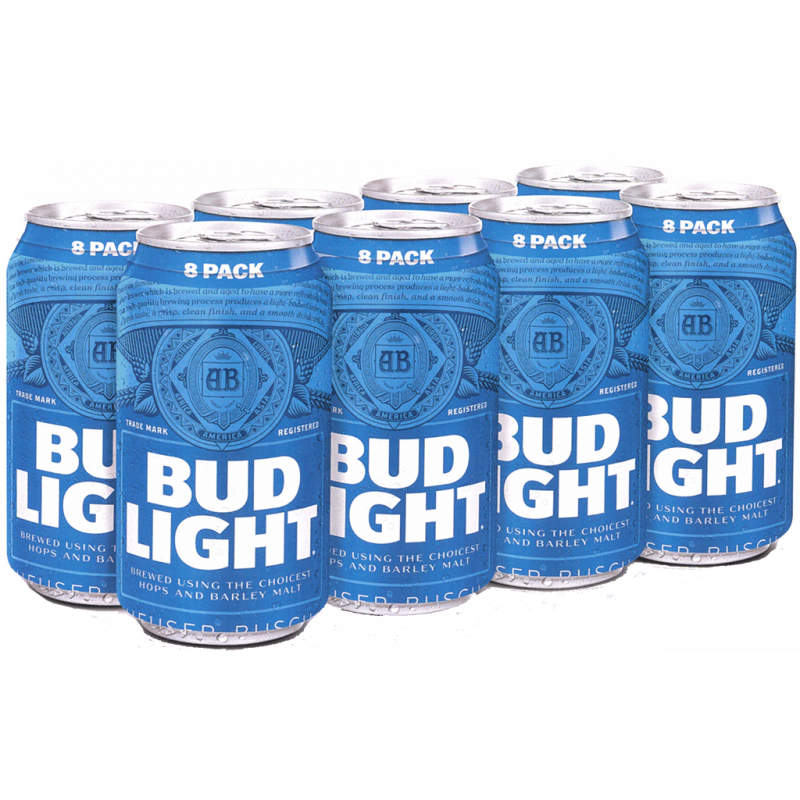 Bud Light - 8 cans