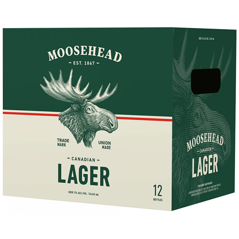 Moosehead Lager - 12 Bottles