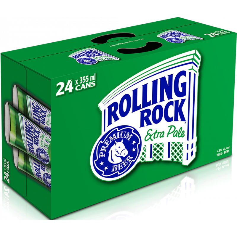 Rolling Rock Extra Pale Lager - 24 Cans