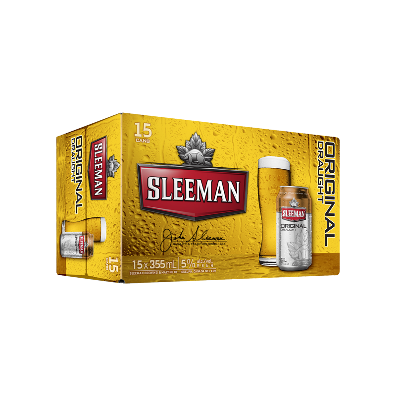 Sleeman Original Draught - 15 Cans
