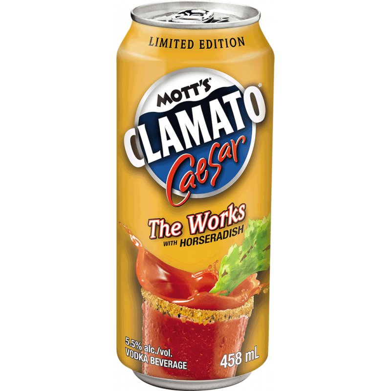 Mott's Clamato The Works Caesar